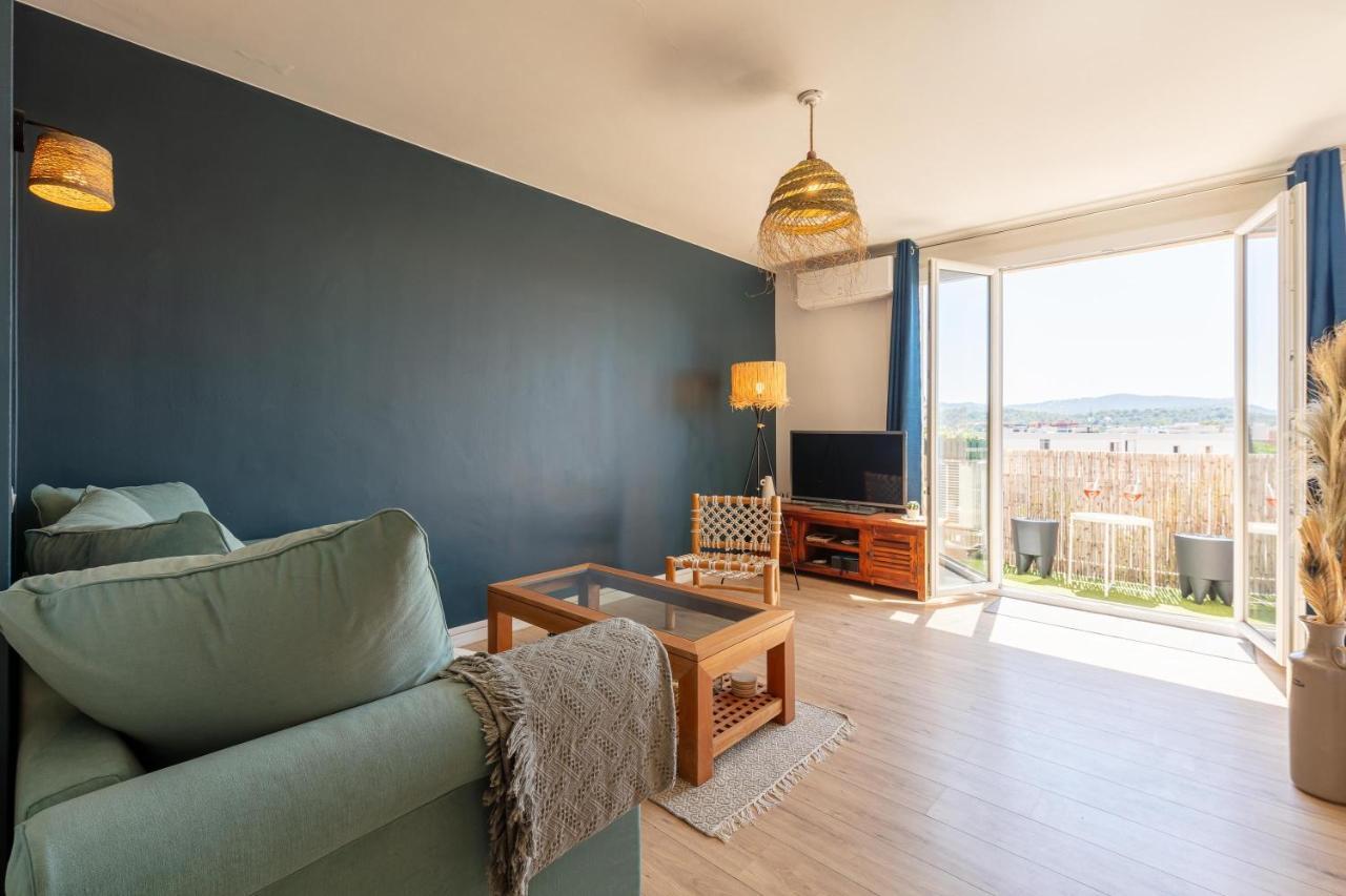 Le Blue Sea - Appt Classe 3 Etoiles A 650M De La Plage Le Lavandou Εξωτερικό φωτογραφία